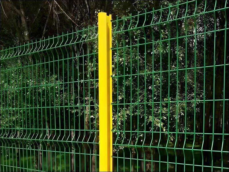 Peach post 2.4 m steel fence post