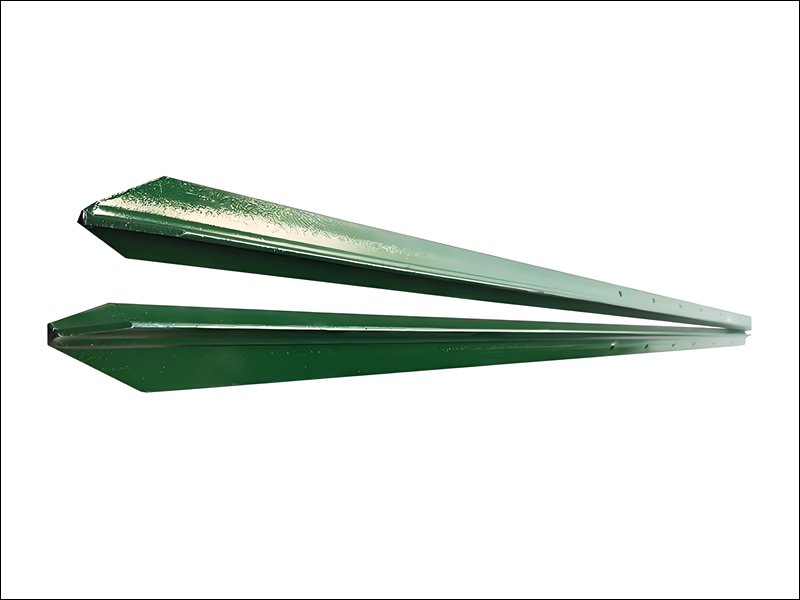 Australian Y Galvanized Picket Posts-Black Bitumen Coated Y Posts